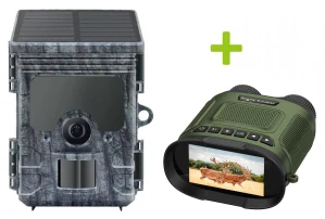 Fotopast OXE Viper a binokulární noční vidění OXE DV29 + 32GB SD karta, 4ks baterií, stativ a doprava ZDARMA!