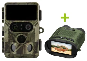 Fotopast OXE Tarantula WiFi 4K a binokulární noční vidění OXE DV29 + 32GB SD karta, 8ks baterií, stativ a doprava ZDARMA!
