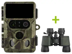 Fotopast OXE Tarantula WiFi 4K a klasický dalekohled FOMEI 7-21X40 ZCF Zoom + 32GB SD karta, 8ks baterii, stativ a doprava ZDARMA!
