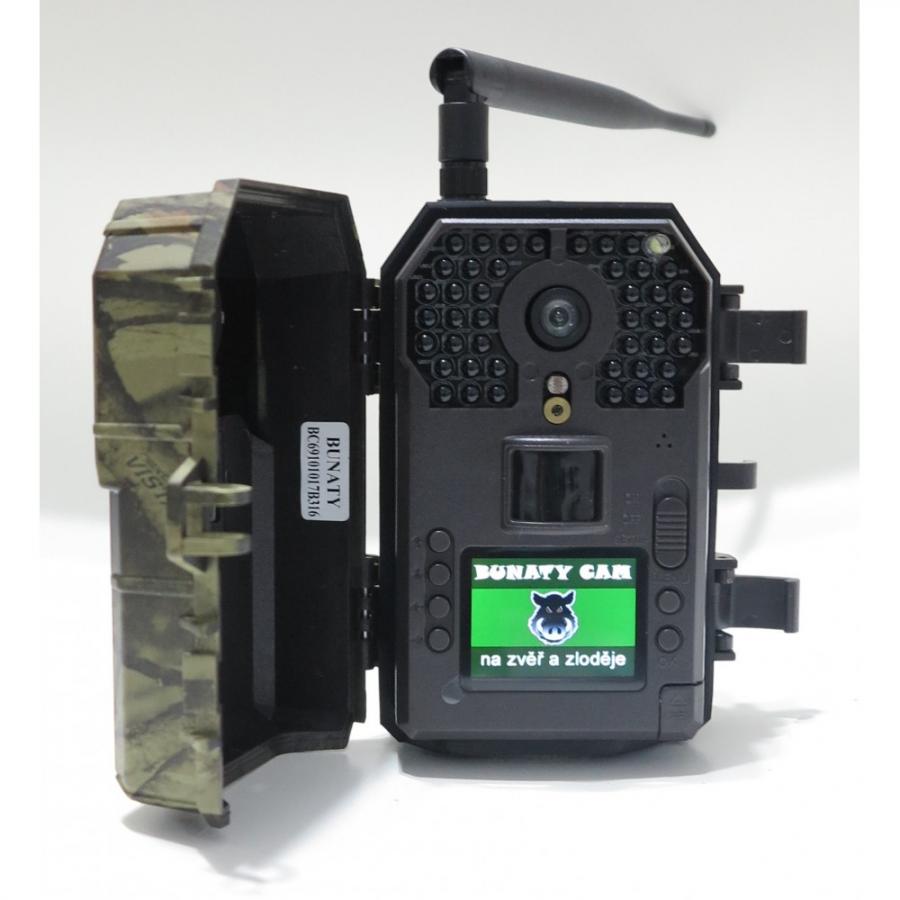 Fotopast BUNATY WIDE FULL HD GSM + 32GB SD karta, SIM, 8ks baterií a doprava ZDARMA!