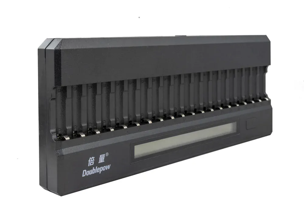 OXE Nabíječka baterií AA na 20 ks, s displejem